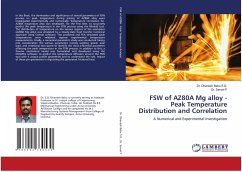 FSW of AZ80A Mg alloy - Peak Temperature Distribution and Correlation - S.D., Dr. Dhanesh Babu;P, Dr. Sevvel