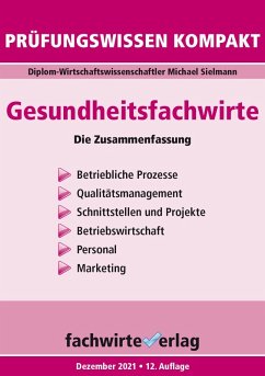 Cover Sielmann, M: Gesundheitsfachwirte: Prüfungswissen kompakt
