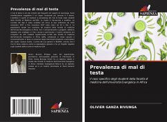 Prevalenza di mal di testa - GANZA BIVUNGA, OLIVIER