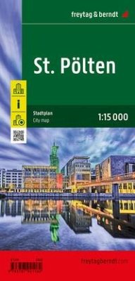 Cover St. Pölten, Stadtplan 1:15.000, freytag & berndt