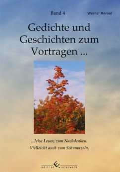 Cover Gedichte und Geschichten zum Vortragen ... Band 4
