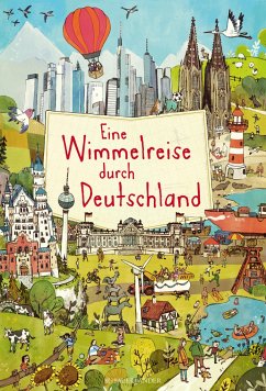 Eine Wimmelreise durch Deutschland   (Mängelexemplar) - Hoffmann, Brigitte Eine Wimmelreise durch Deutschland   (Mängelexemplar) - Hoffmann, Brigitte
