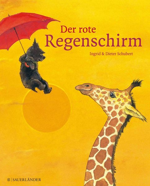 Der rote Regenschirm   (Mängelexemplar)