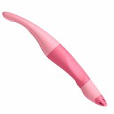 Ergonomischer Tintenroller für Linkshänder - STABILO EASYoriginal Pastel in rosiges Rouge - Einzelstift - Schreibfarbe blau (löschbar) - inklusive Patrone