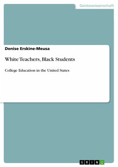 White Teachers, Black Students (eBook, PDF) - Erskine-Meusa, Denise