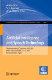 Artificial Intelligence and Speech Technology