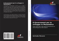 Cover E-Government per lo sviluppo in Mozambico