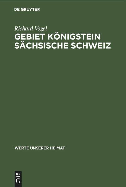 Gebiet Königstein Sächsische Schweiz