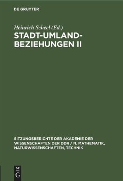 Stadt-Umland-Beziehungen II