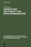 Genese und Gültigkeit von Epochenbegriffen