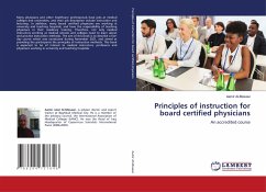 Principles of instruction for board certified physicians