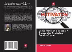 Como motivar o pessoal? O caso dos Projectos Geodis Chade - Sianka, Clément