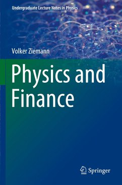 Physics and Finance - Ziemann, Volker