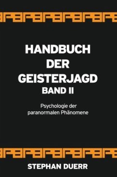 Handbuch der Geisterjagd - Duerr, Stephan