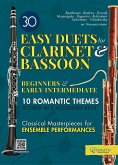 10 Romantic Easy duets for Bb Clarinet and Bassoon (fixed-layout eBook, ePUB)