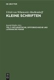 Hellenistische, spätgriechische und lateinische Poesie