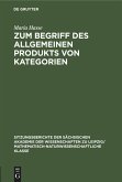 Zum Begriff des allgemeinen Produkts von Kategorien