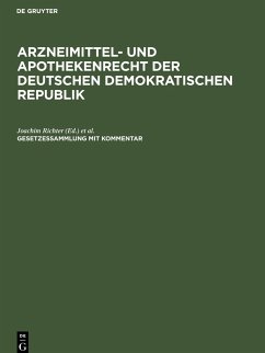 Arzneimittel- und Apothekenrecht der Deutschen Demokratischen Republik. Lieferung 2