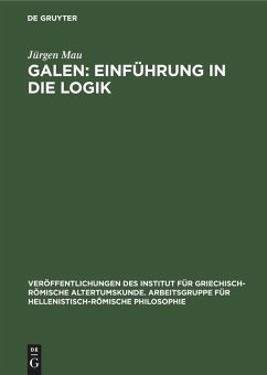Cover Galen: Einführung in die Logik