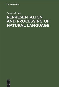 Representalion and Processing of Natural Language - Bolc, Leonard