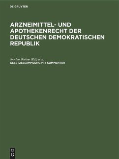 Cover Arzneimittel- und Apothekenrecht der Deutschen Demokratischen Republik. Lieferung 5
