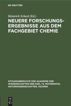 Neuere Forschungsergebnisse aus dem Fachgebiet Chemie