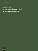 Studien über das Kalliasdekret