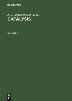 Catalysis. Volume 1