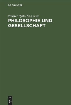 Cover Philosophie und Gesellschaft