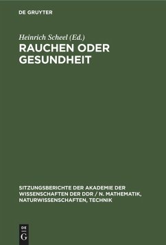 Cover Rauchen oder Gesundheit