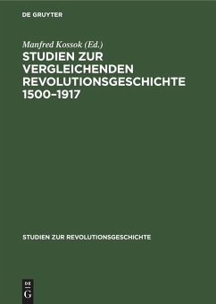 Cover Studien zur vergleichenden Revolutionsgeschichte 1500-1917