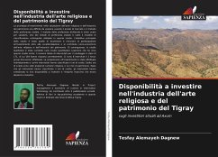 Disponibilità a investire nell'industria dell'arte religiosa e del patrimonio del Tigray - Dagnew, Tesfay Alemayeh