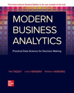 Cover Modern Business Analytics ISE