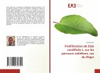 Prolifération de Sida cordifolia L. sur les parcours sahéliens, cas du Niger