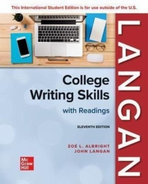 College Writing Skills with Readings ISE College Writing Skills with Readings ISE
