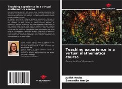 Teaching experience in a virtual mathematics course - Rocha, Judith;Armijo, Samantha