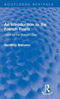 Cover An Introduction to the French Poets