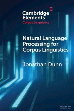 Natural Language Processing for Corpus Linguistics - Dunn, Jonathan