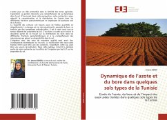 Dynamique de l¿azote et du bore dans quelques sols types de la Tunisie - Dridi, Imene