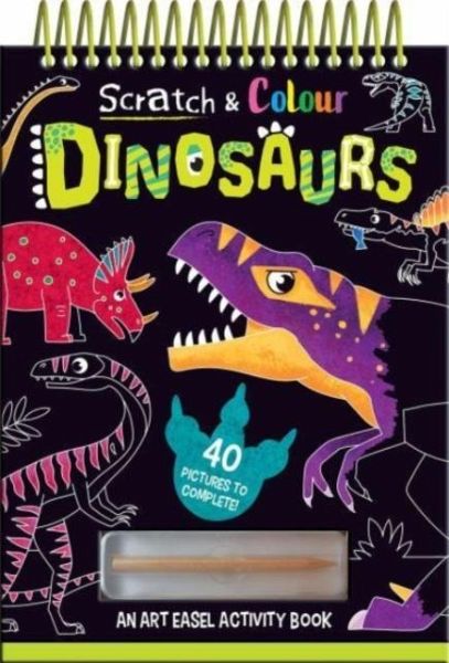 Scratch and Colour Dinosaurs Scratch and Colour Dinosaurs