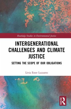 Intergenerational Challenges and Climate Justice - Luzzatto, Livia Ester