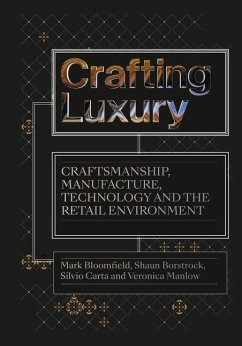 Crafting Luxury - Bloomfield, Mark (Visiting Professor and Designer, UK); Borstrock, Shaun (Ravensbourne University London, UK); Carta, Silvio (Greenwich University, UK)