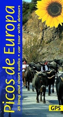 Picos de Europa Guide: 25 long and short walks with detailed maps and GPS; car tour with pull-out map - Farino, Teresa