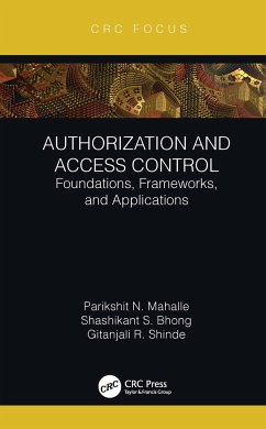 Authorization and Access Control - N. Mahalle, Parikshit;S. Bhong, Shashikant;R. Shinde, Gitanjali