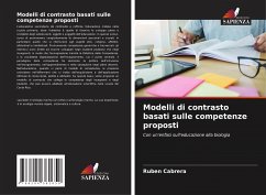 Modelli di contrasto basati sulle competenze proposti - Cabrera, Rubén
