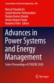 Advances in Power Systems and Energy Management