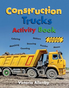 Construction Trucks Activity Book - Allenby, Victoria