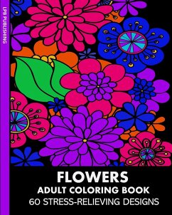 Flowers Adult Coloring Book - Publishing, Lpb