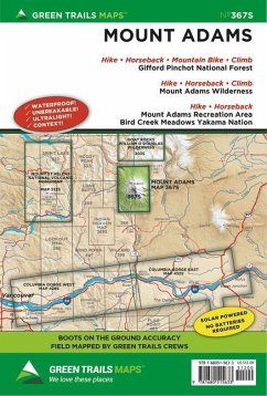 Mount Adams, Wa No. 367s - Maps, Green Trails