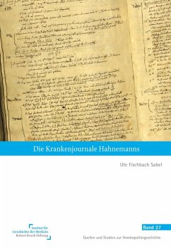 Die Krankenjournale Hahnemanns (eBook, PDF) - Fischbach Sabel, Ute